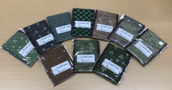 画像：自主製品紹介　Card case(カード入れ)
